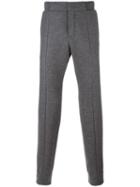 Berluti Straight Trousers, Men's, Size: 50, Grey, Cashmere/wool