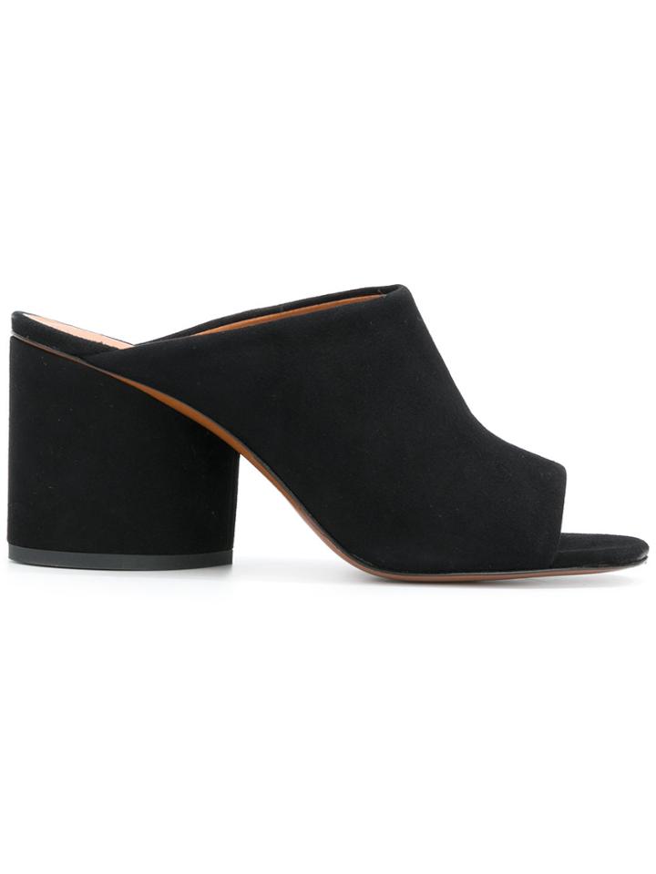 Robert Clergerie Caren Mules - Black