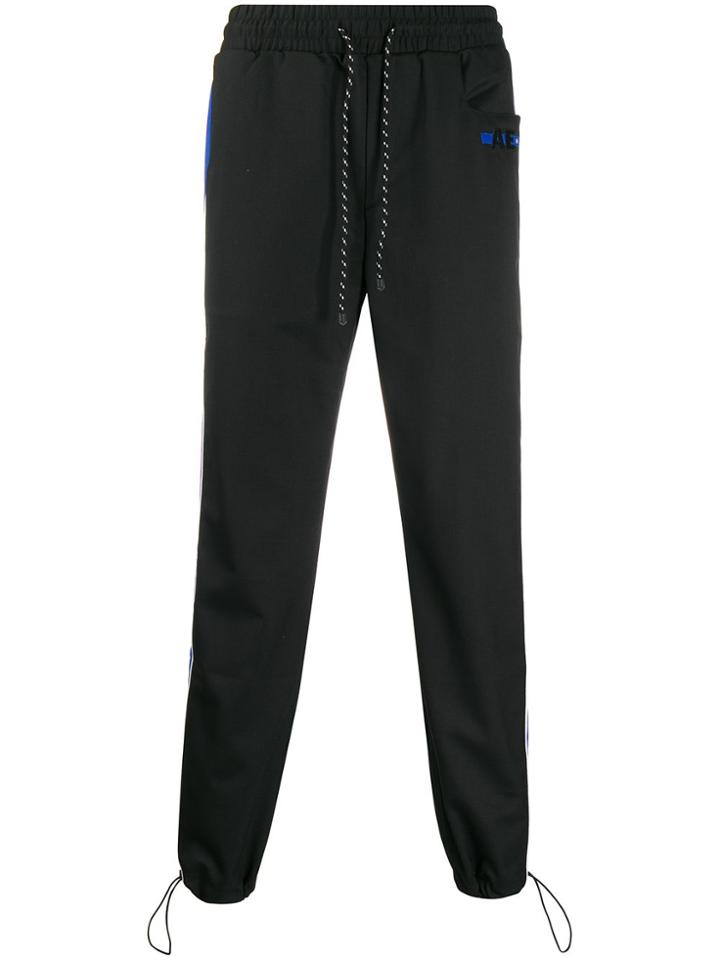 Ader Error Colour Block Track Pants - Black