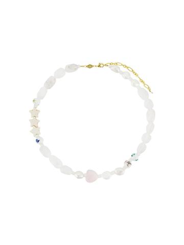Anni Lu Heloise Necklace - White