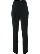 Sonia By Sonia Rykiel Front Pleat Trousers, Women's, Size: 36, Black, Viscose/polyester/spandex/elastane