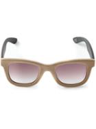Italia Independent Felted Brim Sunglasses