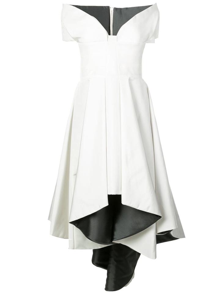 Rubin Singer High Low Tulip Gown - Neutrals