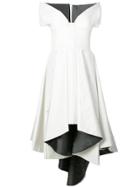 Rubin Singer High Low Tulip Gown - Neutrals