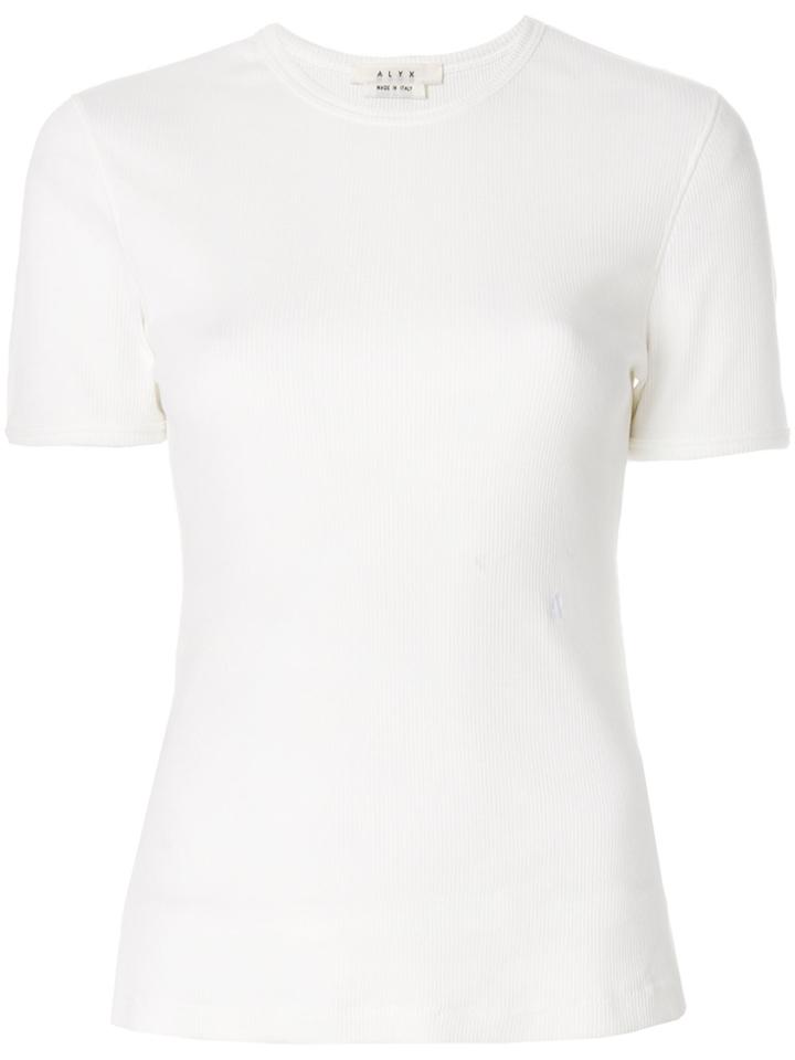 Alyx Ribbed T-shirt - White