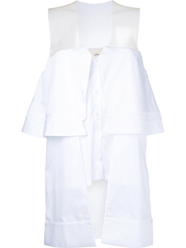 Elaidi - Strapless Blouse - Women - Cotton - 40, White, Cotton