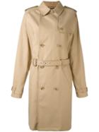 A.p.c. - Trench Coat - Women - Cotton - M, Nude/neutrals, Cotton