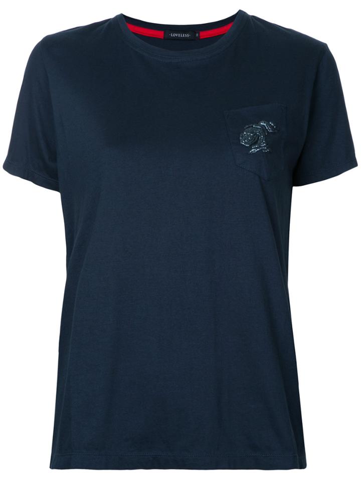 Loveless Pocket T-shirt - Blue