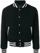 President's Shearling University Jacket - Blue