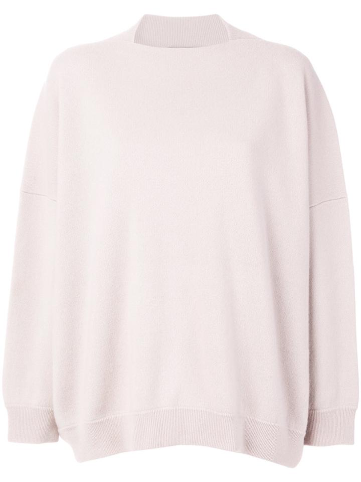 Gentry Portofino Loose Fit Jumper - Nude & Neutrals