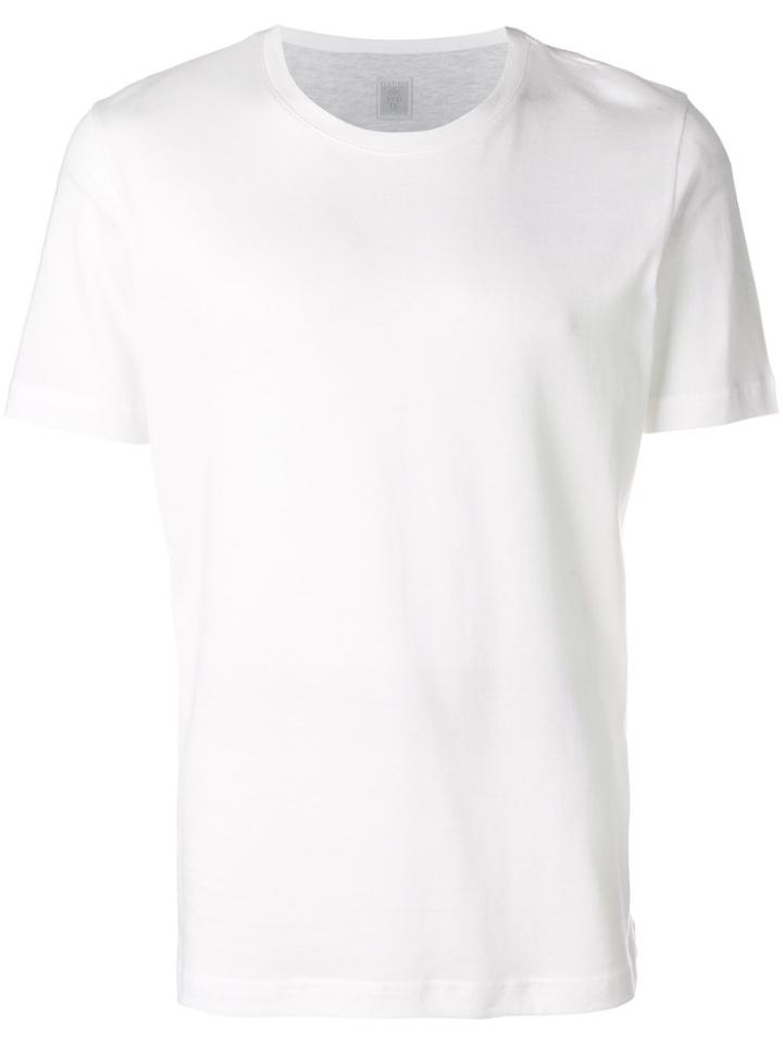 Eleventy Round Neck T-shirt - White
