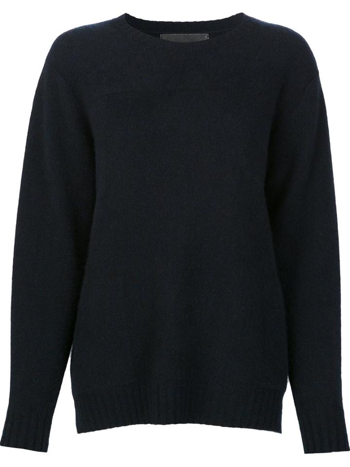 The Elder Statesman 'heavy Sea' Jumper, Women's, Size: Small, Blue, Cashmere