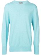 N.peal The Oxford Sweater - Blue