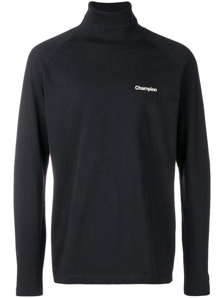 Champion Turtleneck Sweater - Black