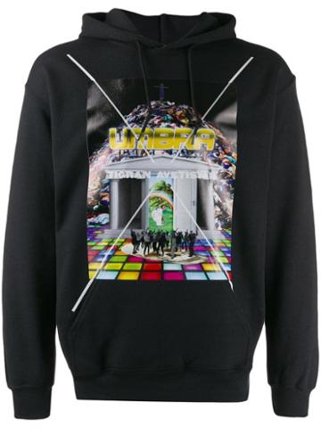 Tigran Avetisyan Disco Print Hoodie - Black