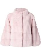Liska Billow Sleeve Jacket - Pink