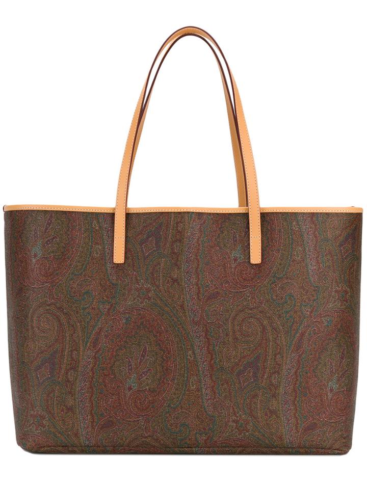 Etro Paisley Print Tote - Multicolour