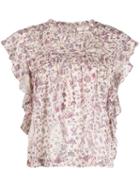 Isabel Marant Étoile Layona Floral Top - Neutrals