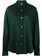 Jean Paul Gaultier Pre-owned Metallic Knit Shirt - Green