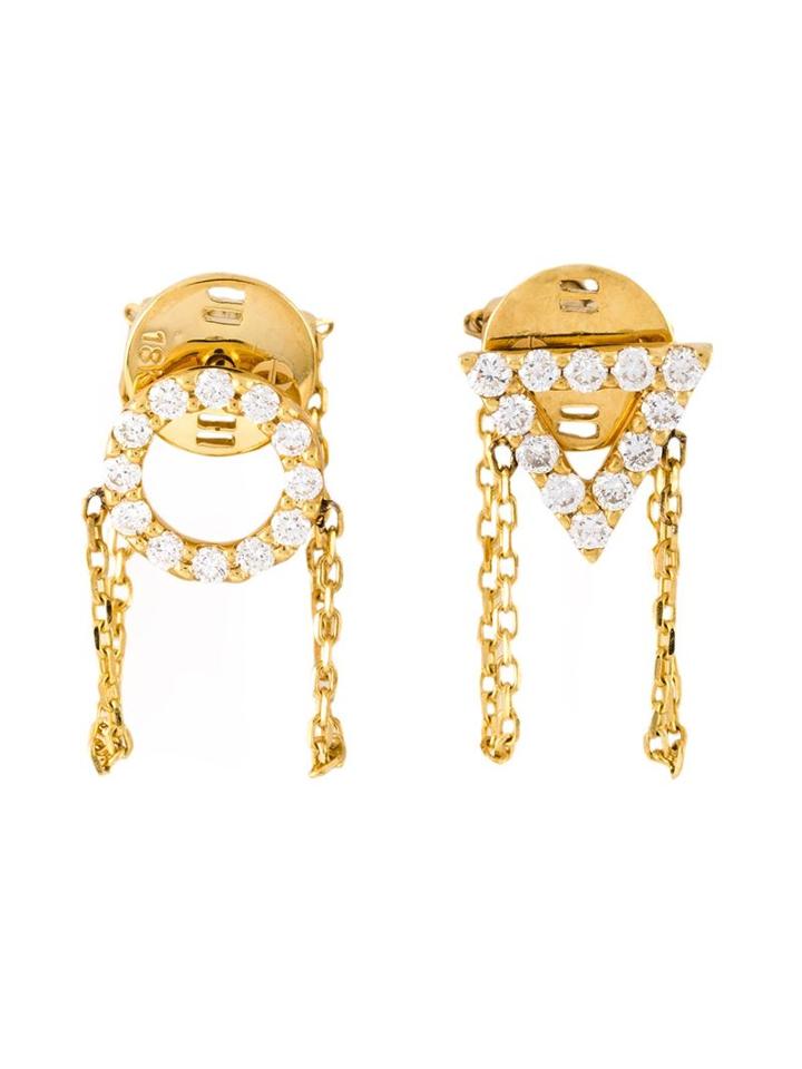 Gisele For Eshvi 'april' Earrings, Women's, Metallic