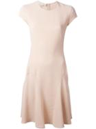 Stella Mccartney Cap Sleeve Dress, Women's, Size: 46, Pink/purple, Spandex/elastane/acetate/viscose
