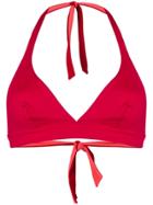 Fisico Reversible Triangle Bikini Top - Red