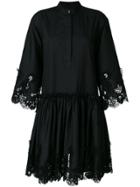 P.a.r.o.s.h. Ruffle Trim Dress - Black