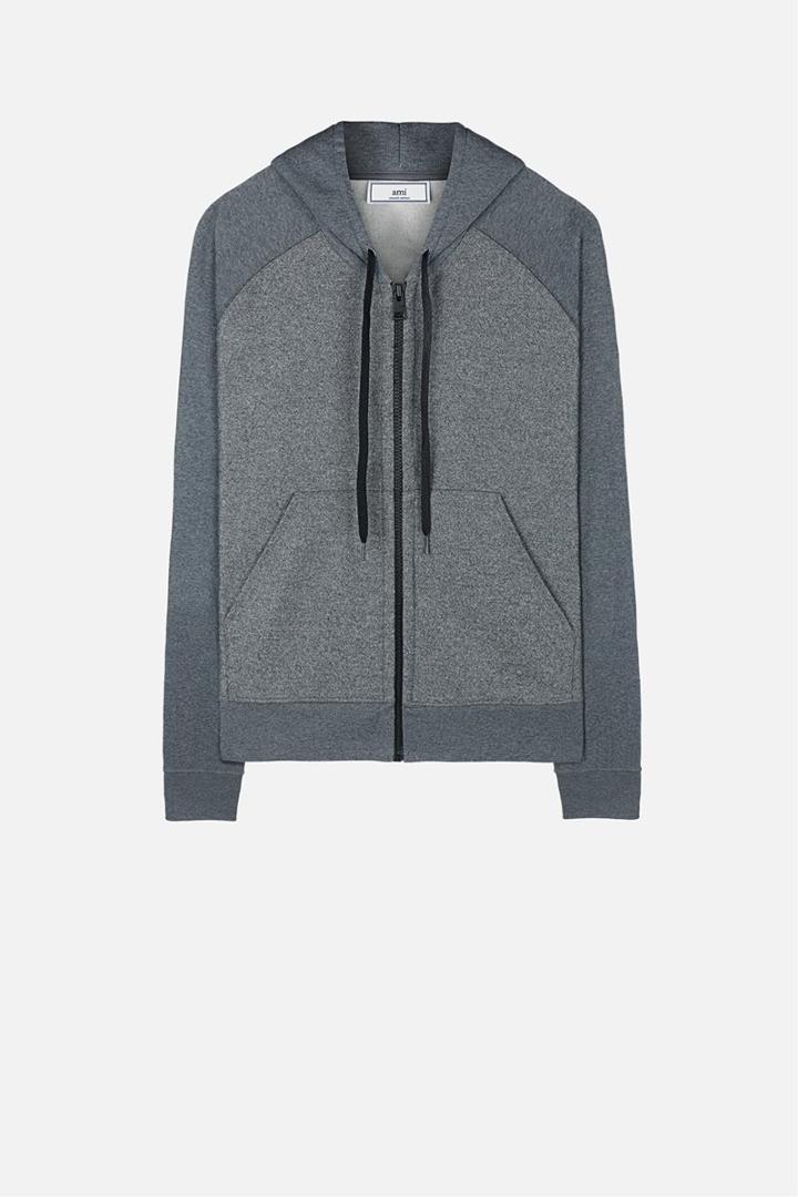 Ami Alexandre Mattiussi Zipped Hoodie
