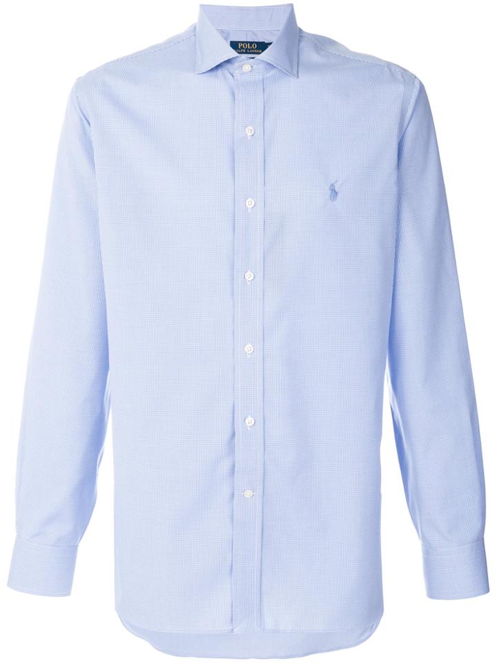 Polo Ralph Lauren Micro Print Shirt - Blue