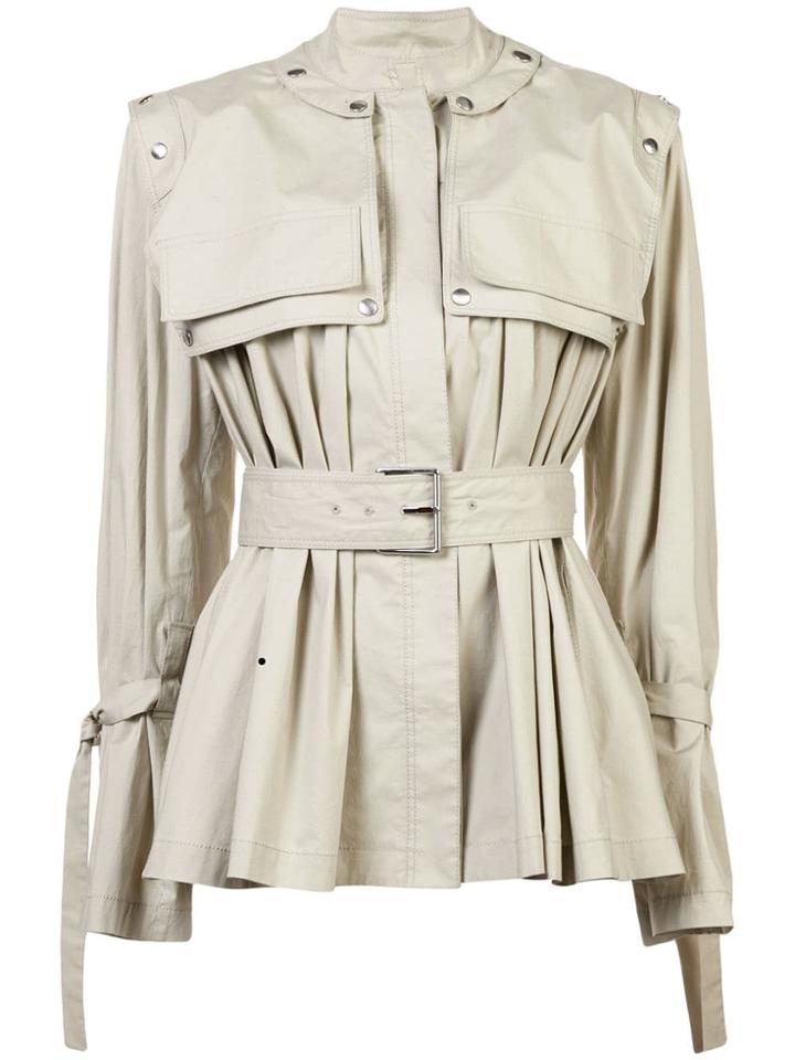 Proenza Schouler Belted Trench Jacket - Grey