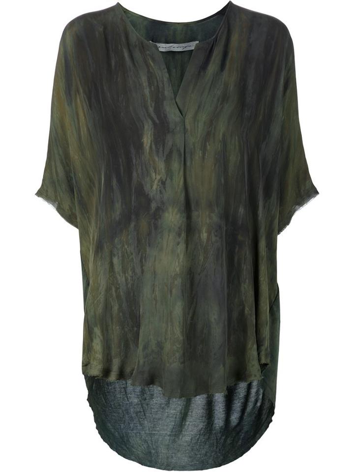 Raquel Allegra Asymmetric Tunic Top