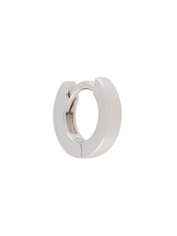 Otiumberg Oval Huggie Earring - Metallic
