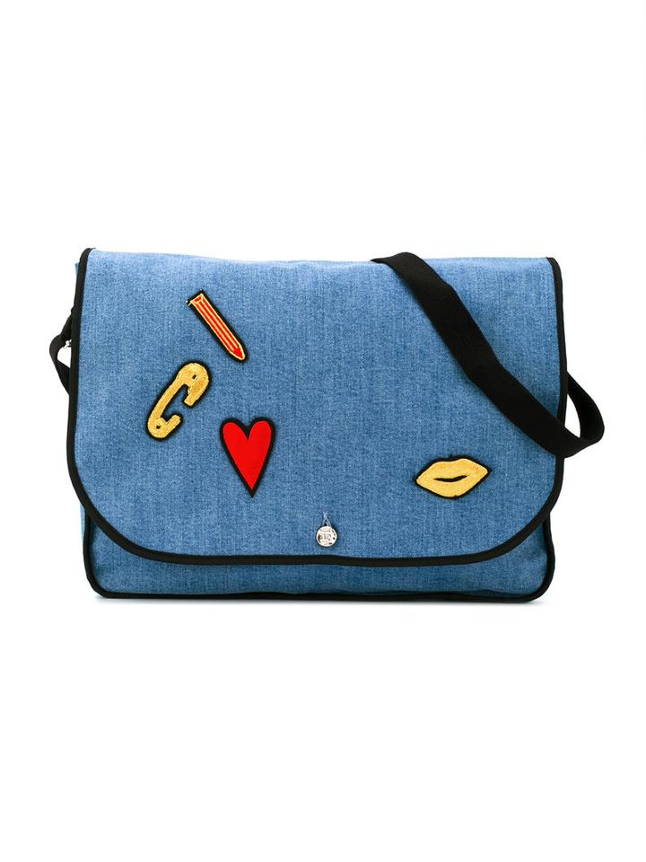 Rykiel Enfant Badges Satchel, Girl's, Blue