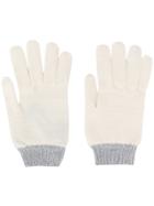 Missoni Two-tone Gloves - White