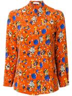 Etro Floral Embroidered Blouse - Brown