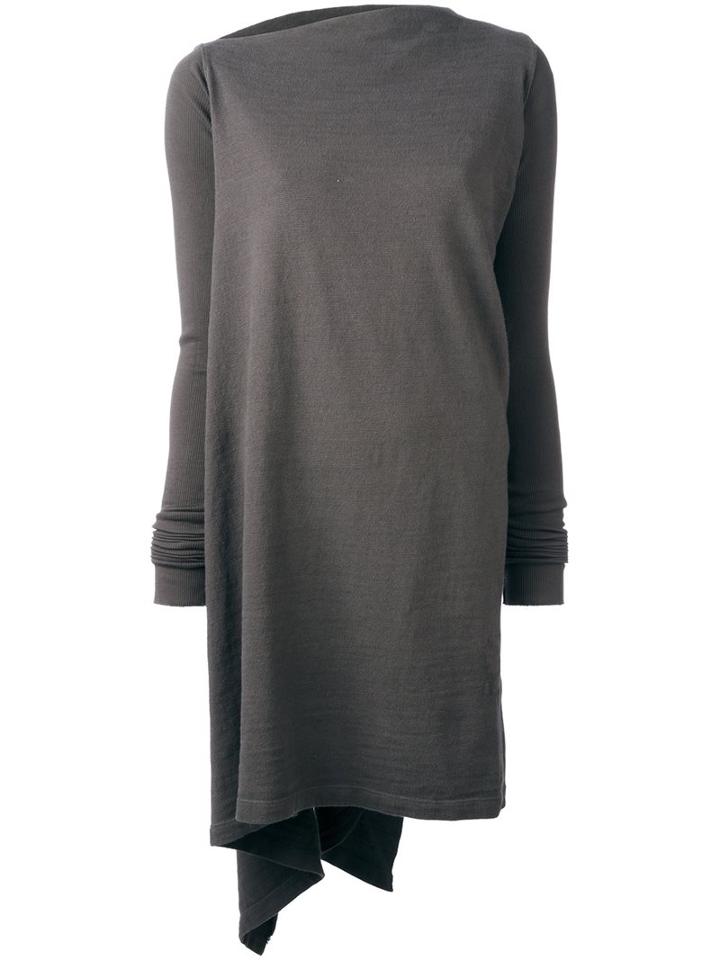 Rick Owens Drkshdw Asymmetric Dress