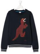 Paul Smith Junior Dinosaur Printed Sweatshirt - Blue