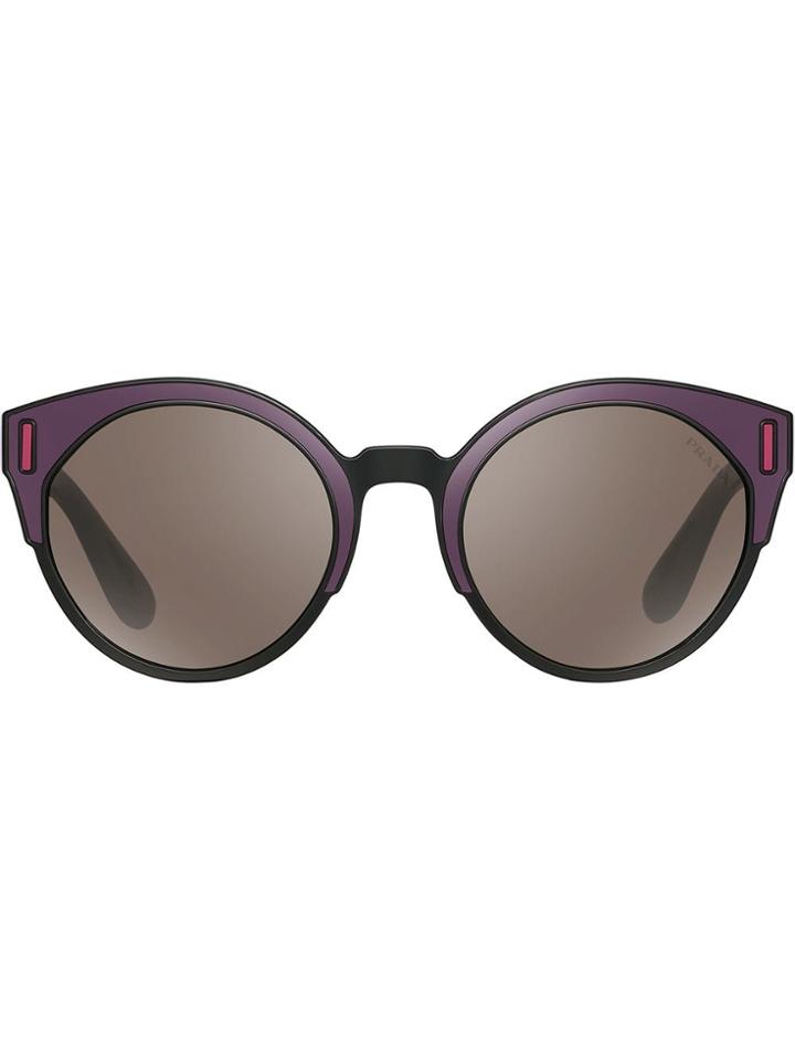 Prada Eyewear Prada Tapestry Sunglasses - Pink