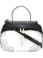 Tod S Wave Tote, Women's, White, Leather