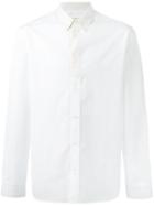 Maison Margiela Tie Placket Shirt, Men's, Size: 41, White, Cotton