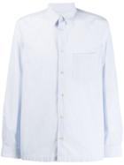 Paul Smith Cotton Striped Shirt - Blue