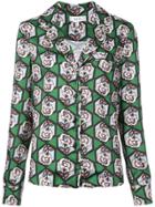 Milly Floral Print Shirt - Green
