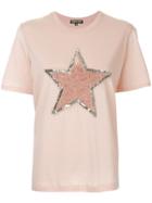 Markus Lupfer Sequined Star T-shirt - Pink
