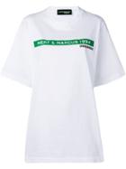Dsquared2 X Mert And Marcus Logo Printed T-shirt - White