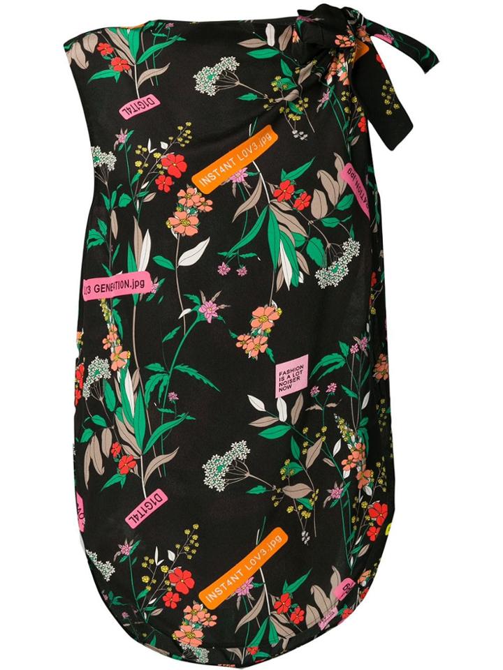Pinko Flower Generation Blouse - Black