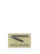Marc Jacobs The Box Logo Cardholder - Green