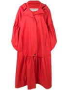 Golden Goose Deluxe Brand Oversized Fit Parka - Red