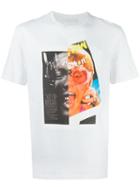 Neil Barrett Rocky Elton T-shirt, Men's, Size: Medium, White, Cotton