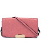 Burberry Grained Leather Crossbody Bag