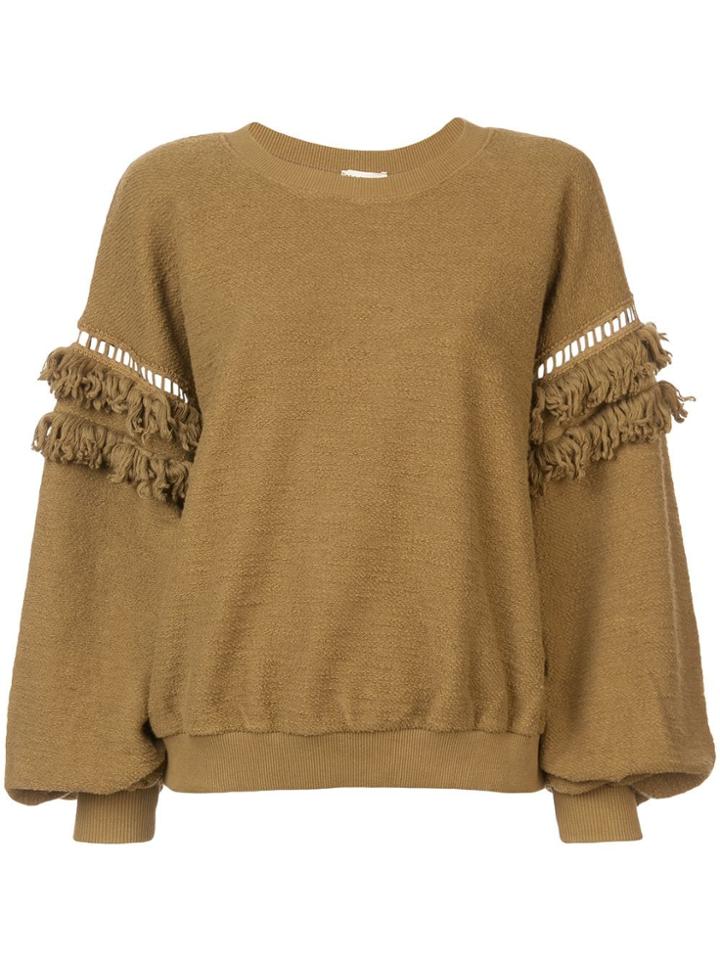 Ulla Johnson Zarina Sweatshirt - Brown